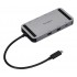 Targus DOCK429GL laptop dock/port replicator Wired USB4 Silver
