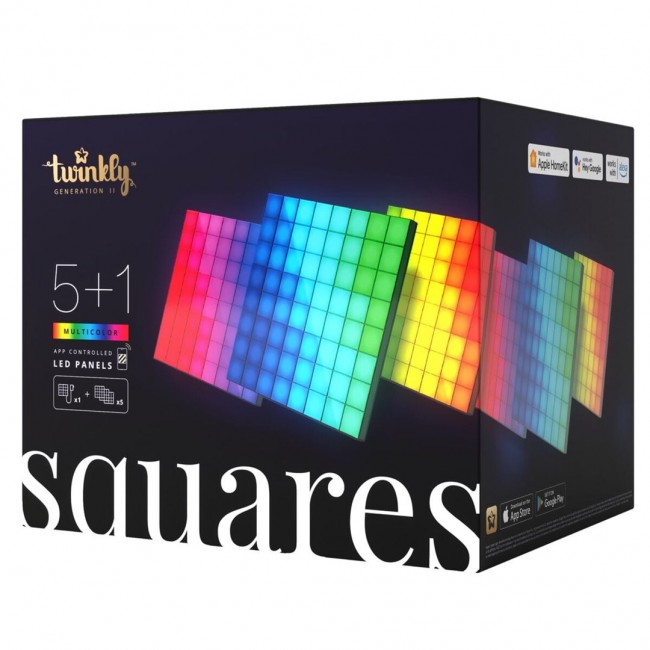 SMART BLOCKS TWINKLY SQUARES COMBO PACK 6 BLOCKS (1 MASTER + 5 EXTENSION) X 64 PIXELS RGB SMART BLOCKS TWINKLY SQUARES COMBO PACK 6 BLOCKS (1 MASTER + 5 EXTENSION) X 64 PIXELS RGB