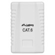 LANBERG SURFACE MOUNTING SOCKET CAT.6 1XRJ45 WHITE LANBERG SURFACE MOUNTING SOCKET CAT.6 1XRJ45 WHITE