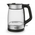 Tefal Glass Kettle KI605830 electric kettle 1.7 L 2200 W Black, Silver, Transparent