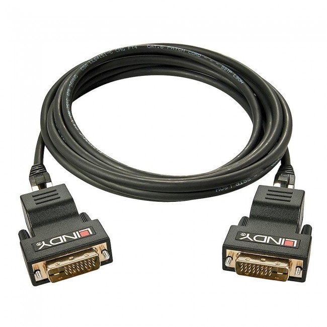 Lindy 70m Cat.6 DVI-D Single Link Extender