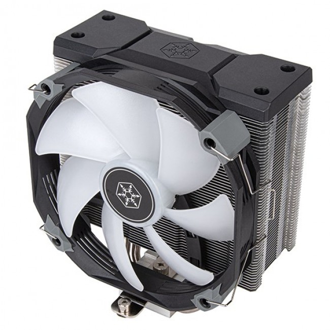 Silverstone SST-ARV140-ARGB computer cooling system Processor Air cooler 14 cm Black, Grey 1 pc(s)