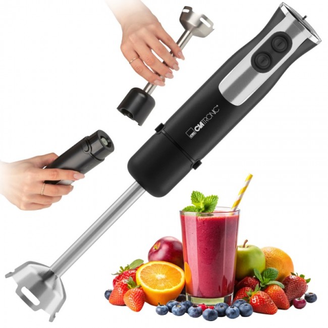 Clatronic SM 3825 Immersion blender 800 W Black, Stainless steel Clatronic SM 3825 Immersion blender 800 W Black, Stainless steel