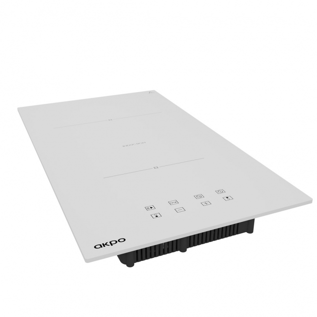 AKPO PIA 6802 WHITE induction cooktop - 2 fields