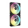 Corsair CO-9051004-WW computer cooling system Computer case Fan 14 cm Black, White 2 pc(s) Corsair CO-9051004-WW computer cooling system Computer case Fan 14 cm Black, White 2 pc(s)