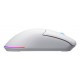 HATOR Pulsar 3 Wireless, white - Optical Yellow 100M Switches PixArt PMW 3311 (HTM631)