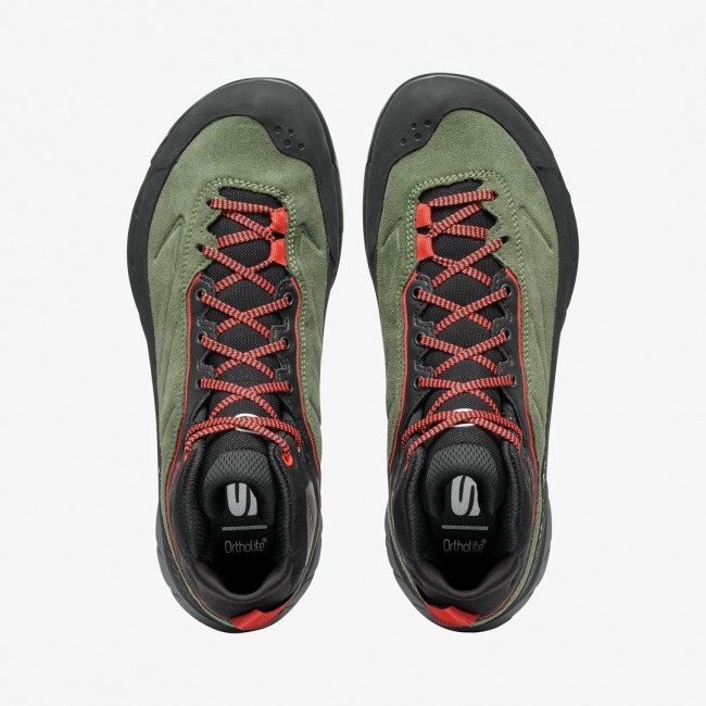 Scarpa RAPID XT MID GTX WOMAN, 37.5, Birch Green - Coral