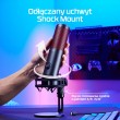 HyperX QuadCast 2 - USB Microphone (Black) Podcast microphone HyperX QuadCast 2 - USB Microphone (Black) Podcast microphone