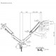 Deltaco ARM-1300-B TV mount/stand 81.3 cm (32