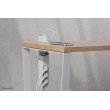 Neomounts DS22-840WH6 Desk socket with clamp and USB-C and USB-A ports - Quick charge