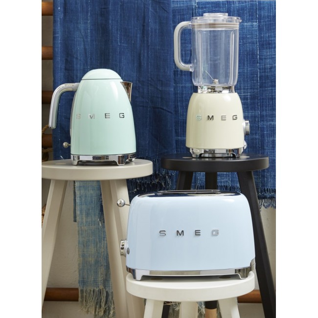 Smeg 50's Style Toaster TSF01PBEU Pastel Blue