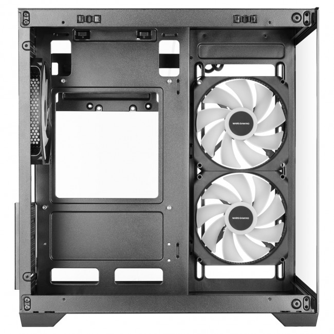 Mars Gaming MCVIEW3 computer case Mini Tower Black