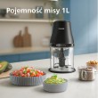 Philips HR1501/00 electric food chopper 1 L 450 W Black