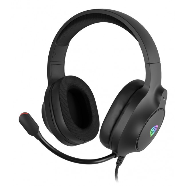 GENESIS NEON 213 Headset Wired Handheld Calls/Music USB Type-A Black
