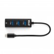 CLUB3D CSV-1549 interface hub USB Type-C 5000 Mbit/s Black CLUB3D CSV-1549 interface hub USB Type-C 5000 Mbit/s Black