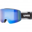 Uvex Skibrille provoqe FM winter sport goggles Black Men Blue Spherical lens