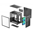 DeepCool CG590 MESH 2F Midi Tower Black