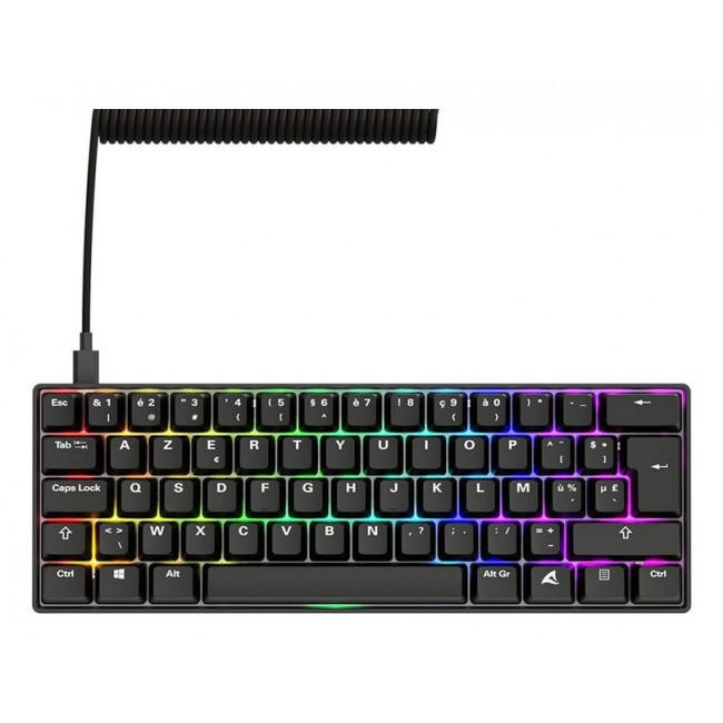 Sharkoon 100065630 keyboard Home USB QWERTZ German Black