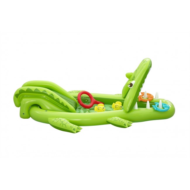 Bestway Later Gator Kids Inflatable Water Play Center and Pool 2.34 m x 1.63 m x 87 cm