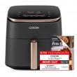 Cosori Turbo Blaze Chef Edition Single 6 L Stand-alone 1725 W Hot air fryer Black, Pink gold