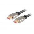 Lanberg CA-HDMI-30CU-0018-BK cable HDMI 1.8m HDMI Typu A (Standard) 8K 60Hz