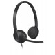 Logitech H340 USB Computer Headset Wired Head-band Office/Call center USB Type-A Black Logitech H340 USB Computer Headset Wired Head-band Office/Call center USB Type-A Black