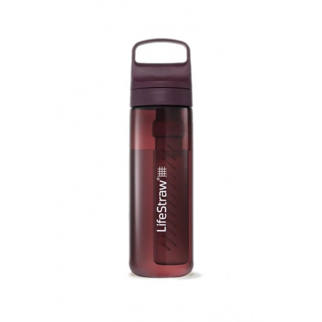 Bottle lifestraw go 2.0 0,65l-merlot me away LIFESTRAW