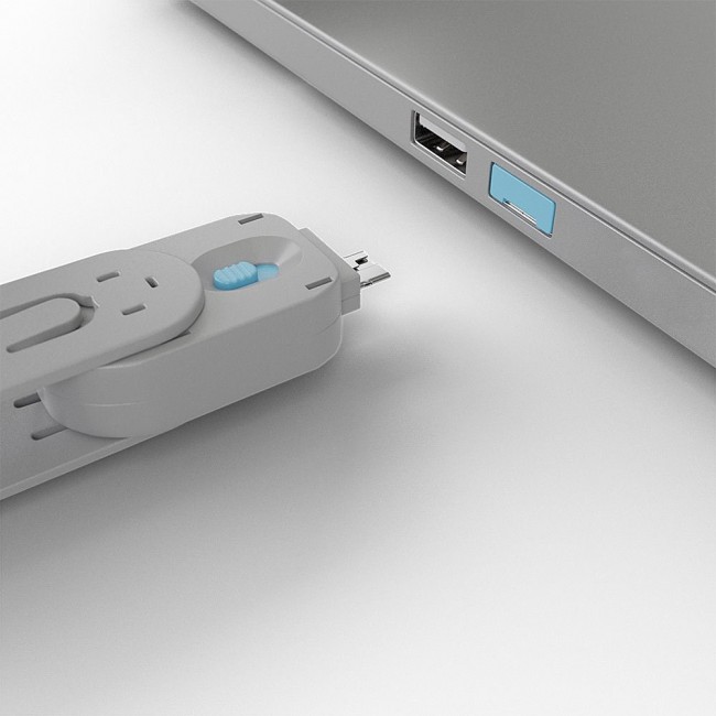 Lindy USB Port Blocker - Pack of 4, Colour Code: Blue Lindy USB Port Blocker - Pack of 4, Colour Code: Blue