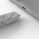 Lindy USB Port Blocker - Pack of 4, Colour Code: Blue Lindy USB Port Blocker - Pack of 4, Colour Code: Blue