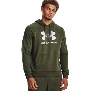 Under Armour Rival Fleece Logo HD Men's Sweatshirt olive 1379758 390 M