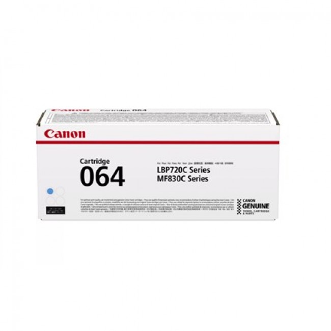 Canon 064 toner cartridge 1 pc(s) Original Cyan Canon 064 toner cartridge 1 pc(s) Original Cyan