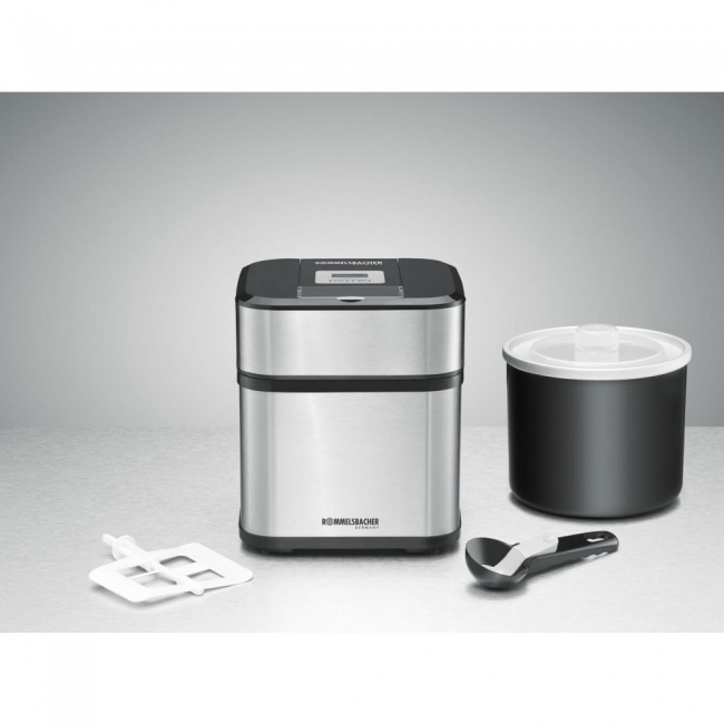 Rommelsbacher IM 12 ice cream maker Traditional ice cream maker 1.5 L Black, Stainless steel Rommelsbacher IM 12 ice cream maker Traditional ice cream maker 1.5 L Black, Stainless steel