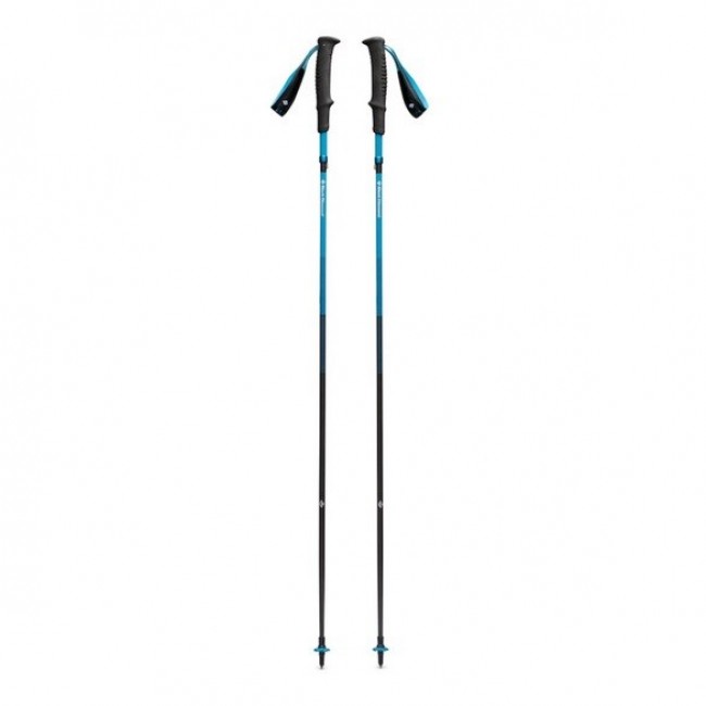 DIAMOND BLACK DISTANCE CARBON TREKKING POLES, 115 CM - DESERT SKY DIAMOND BLACK DISTANCE CARBON TREKKING POLES, 115 CM - DESERT SKY