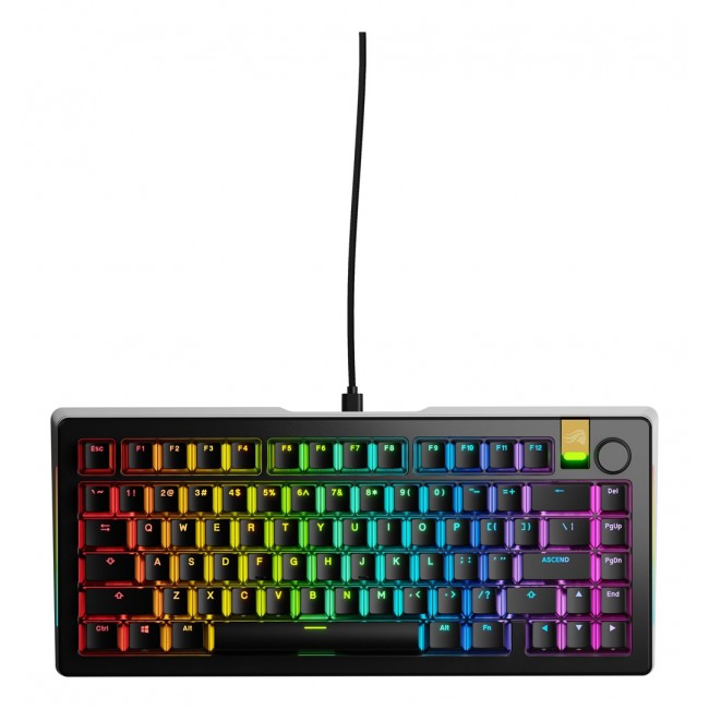 Glorious Gaming GMMK 3 PRO HE 75% Prebuilt Wired Black - US