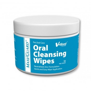 VETFOOD Maxi/Guard Oral Cleansing Wipes - oral hygiene preparation for dogs and cats