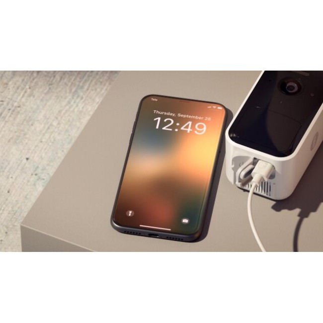 Yale SV-OC-1A-W security camera Cube IP security camera Indoor & outdoor 1080 x 1920 pixels Wall