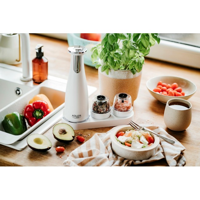 Spice mill set Adler AD 4449W white Spice mill set Adler AD 4449W white