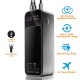 Powerbank 27 000mAh, 1x USB, 2x USB-C, 162,5W, QC4+, flashlight, LCD screen, black
