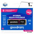 Goodram PX700 SSD SSDPR-PX700-01T-80 internal solid state drive M.2 1 TB PCI Express 4.0 NVMe 3D NAND Goodram PX700 SSD SSDPR-PX700-01T-80 internal solid state drive M.2 1 TB PCI Express 4.0 NVMe 3D NAND