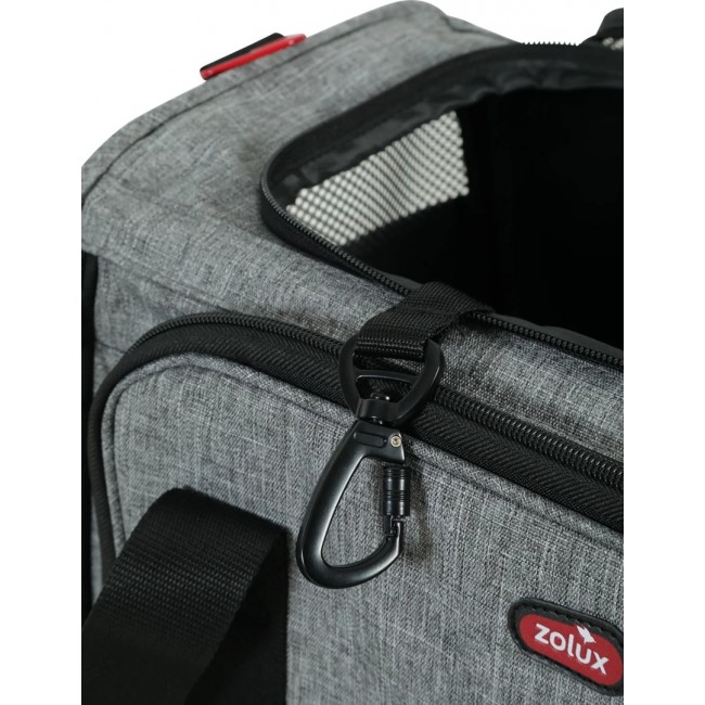 ZOLUX NOMAD M dog and cat carrier with extra space, 44 28 28 cm