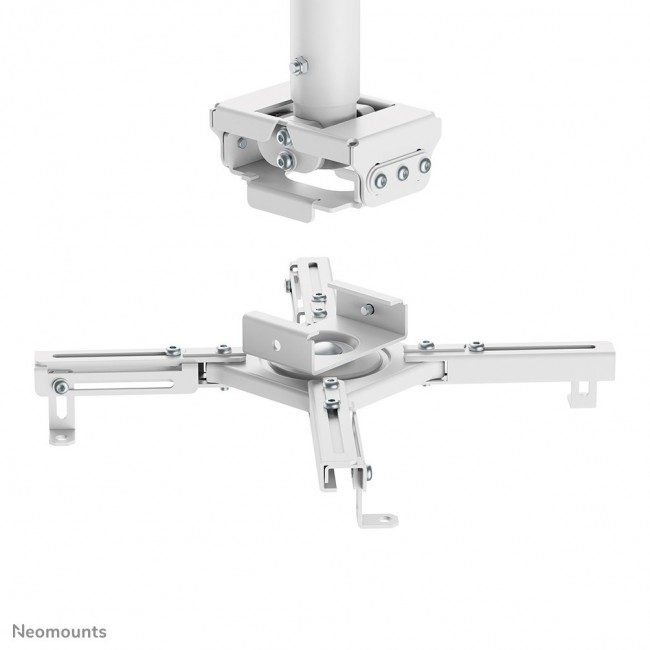 Neomounts CL25-530WH1 Beamer ceiling mount - h 25,5 cm - easy-install - full motion Neomounts CL25-530WH1 Beamer ceiling mount - h 25,5 cm - easy-install - full motion