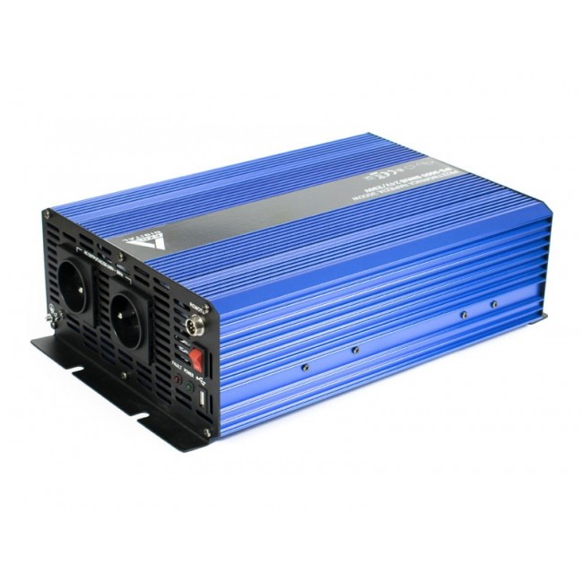 AZO Digital 24 VDC / 230 VAC Converter SINUS IPS-3000S 3000W