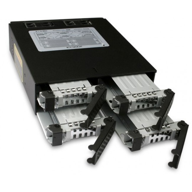 Icy Dock MB994SP-4SB-1 drive bay panel 13.3 cm (5.25 Icy Dock MB994SP-4SB-1 drive bay panel 13.3 cm (5.25