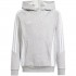 adidas Tiro 24 Hooded Sweat grey IR7505 140cm