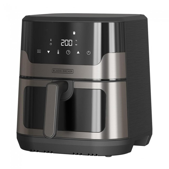 Black+Decker BXAF8001E 1700 W 8 L oil-free deep fryer, black