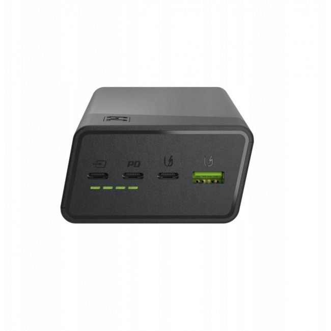 Greencell PowerPlay 30 Powerbank 30,000mAh 22.5W (3x USB-C, 1x USB-A) black