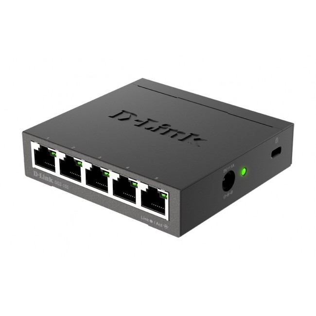 D-Link DGS 105 - switch - 5 porte