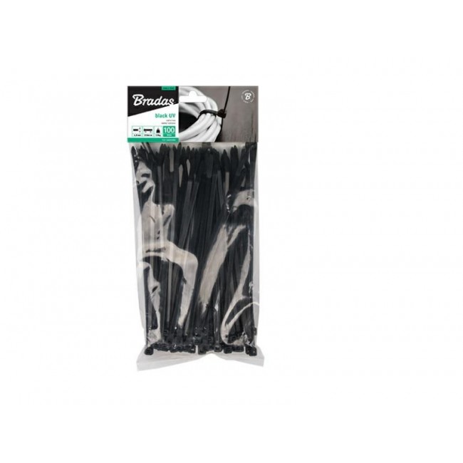 Bradas TS1188550B cable tie Black 100 pc(s) Bradas TS1188550B cable tie Black 100 pc(s)