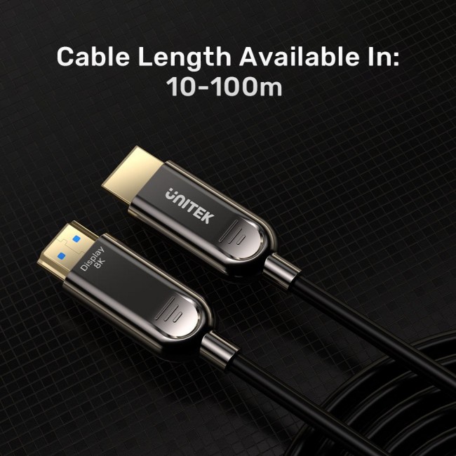 UNITEK C11085GY01-10M HDMI cable HDMI Type A (Standard) Black