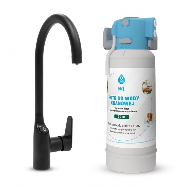 Dafi FLOW COMFORT D1 three-way faucet system COMO black Dafi FLOW COMFORT D1 three-way faucet system COMO black